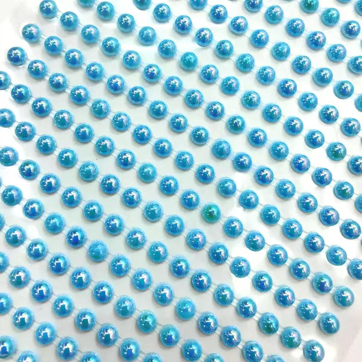 Connected Strip Pearl 3D Stickers