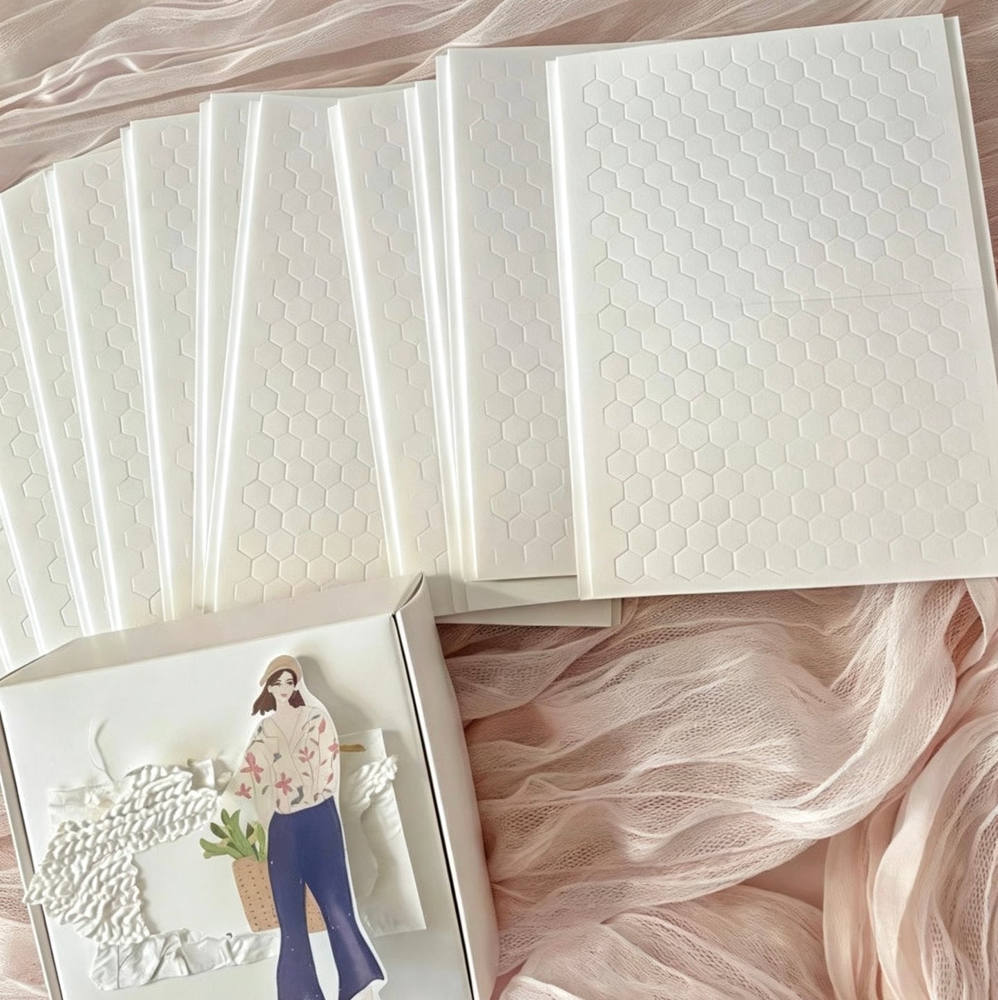 3D Puffy Foam Stickers (Makes the figure pop up fully without showing the background)