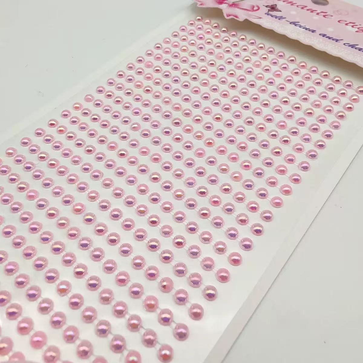 Connected Strip Pearl 3D Stickers