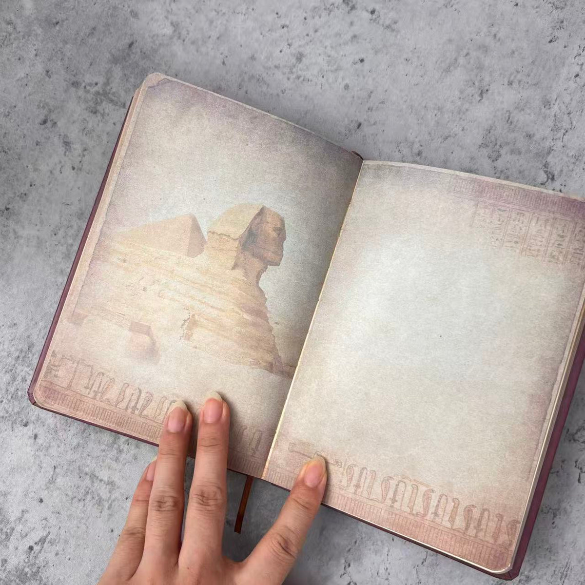 Retro Egyptian-style A5 Journal Paper Books 110 pages