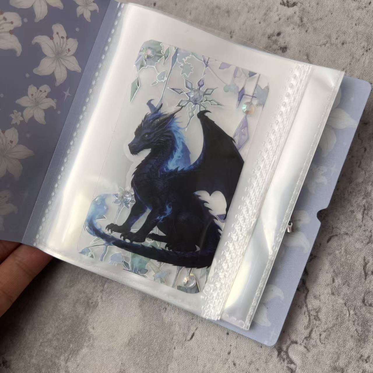 Sunny Pick--Lily Romance Photocard Binder 3-inch ATC Card Holder Album
