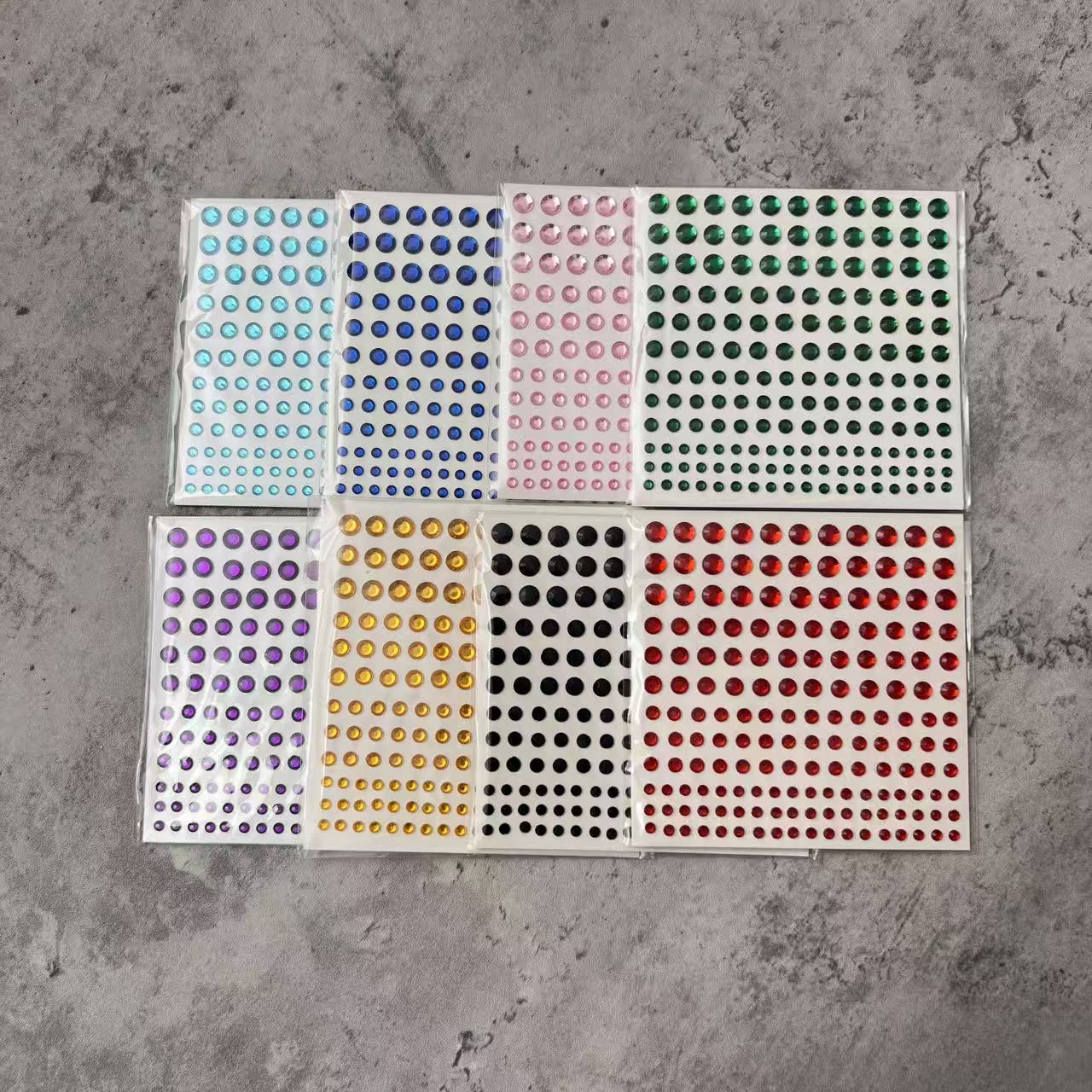 Rhinestone 3D Stickers Gems For Journaling